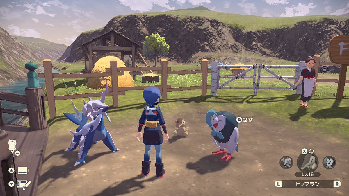 ヒスイ御三家の色違い揃ったー！！ そして最小サイズのダイケンキ