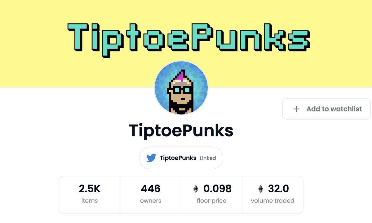 TiptoezNFT's tweet photo. 30ETH volume broken on @opensea. 

Next stop 50ETH.

🚀🚀🚀

LFG!!!

#NFTs #InterlinkedNFTs #NFTCommunity https://t.co/mkUZSnuBHN