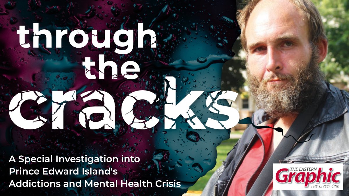 graphicnews's tweet photo. Meet Logan Fisher. A PEI resident struggling with substance addiction, and a familiar figure to many, Fisher says, “People need to open their damn minds... It’s not because we want to. We’re doing it because we have to.” Read it now. https://t.co/2V9FFVADmX
#throughthecrackspei https://t.co/ALNWjmbu7S