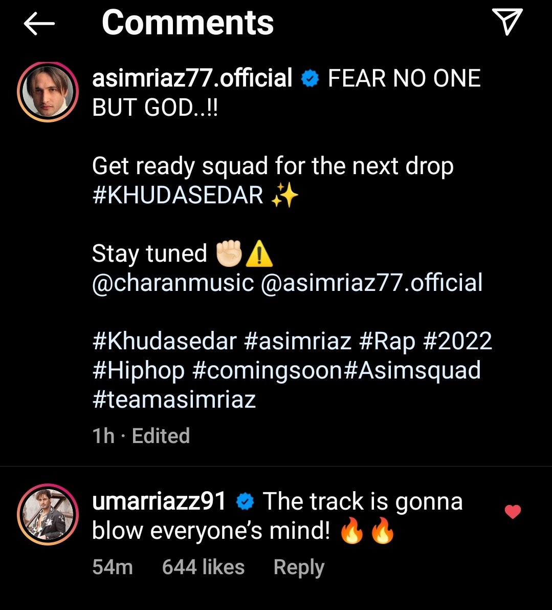 The way both brothers support each other ❤️❤️

#AsimRiaz #UmarRiaz #KhudaSeDar 
KHUDA SE DAR POSTER OUT NOW
x.com/i/spaces/1vAGR…