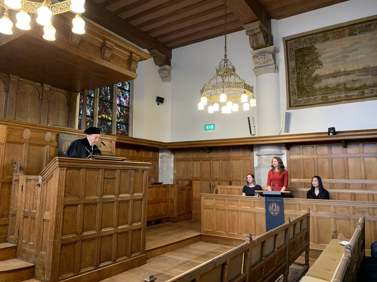 @GeraNagelhout @mppoelman @mariekeadria <a href="/lauravdvelde/">Laura.♡</a> verdedigde haar proefschrift met verve <a href="/LUMC_Leiden/">LUMC Leiden</a> <a href="/MattijsNumans/">Mattijs Numans</a> @jessicakiefte