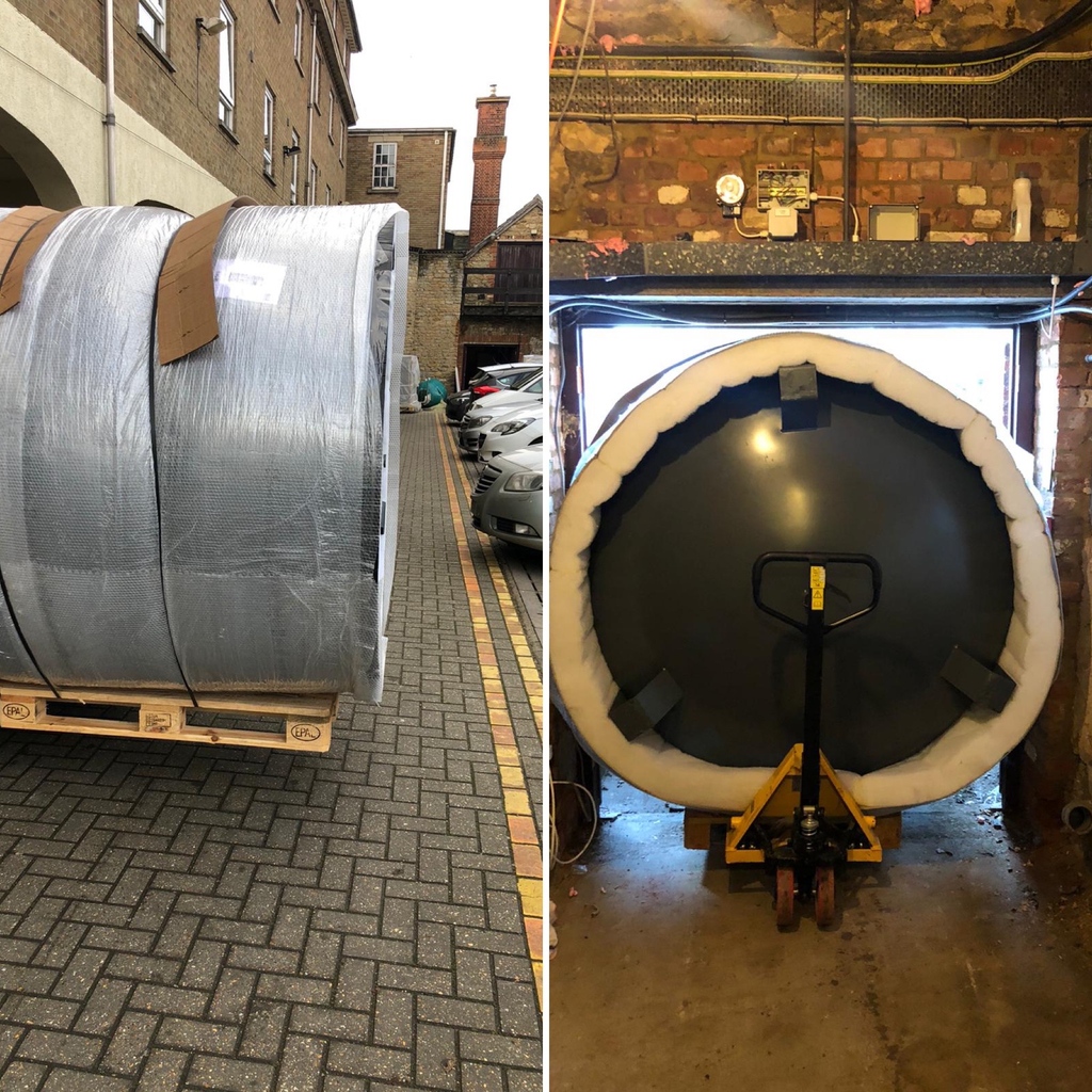 Moving time for this 6,000L buffer tank. You can find out more about buffer tanks on our website:⁠
⁠
shawrenewables.co.uk/3-reasons-a-bi…

#biomass #buffertank #renewableheating