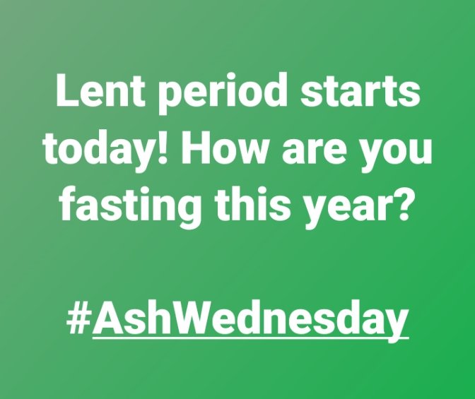 SkinGuardUganda's tweet photo. What are you avoiding this year?

#AshWednesday #SafeWithSkinGuard https://t.co/Sf80z86yYf