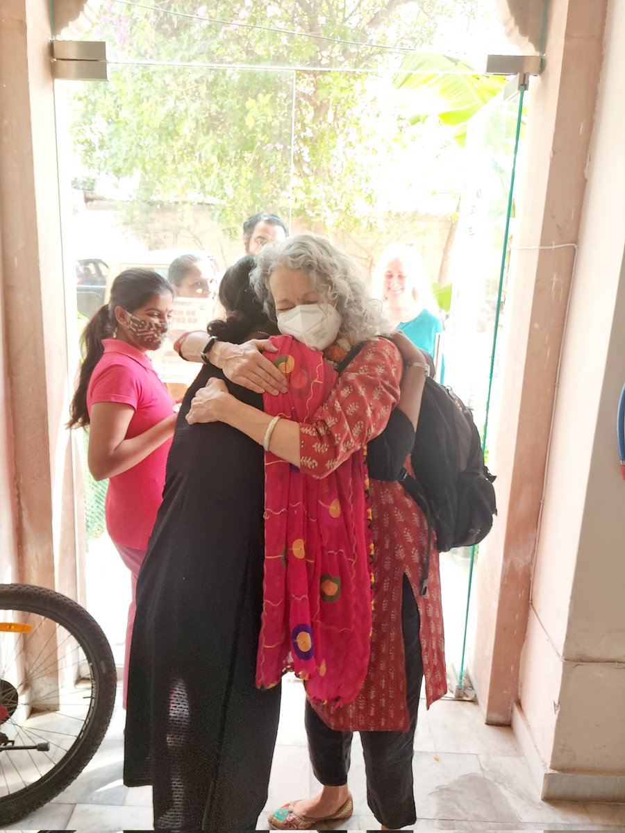 SambhaliTrust's tweet photo. Today we welcome our dear Friend Shereen A. President of Sambhali U.S. in Jodhpur. It's been nearly two years since we met last time. The journey was tiresome but finally she is with us here in Jodhpur.
#sambhalitrust #sambhalius #un #ecosoc https://t.co/3LB1OkS0uP