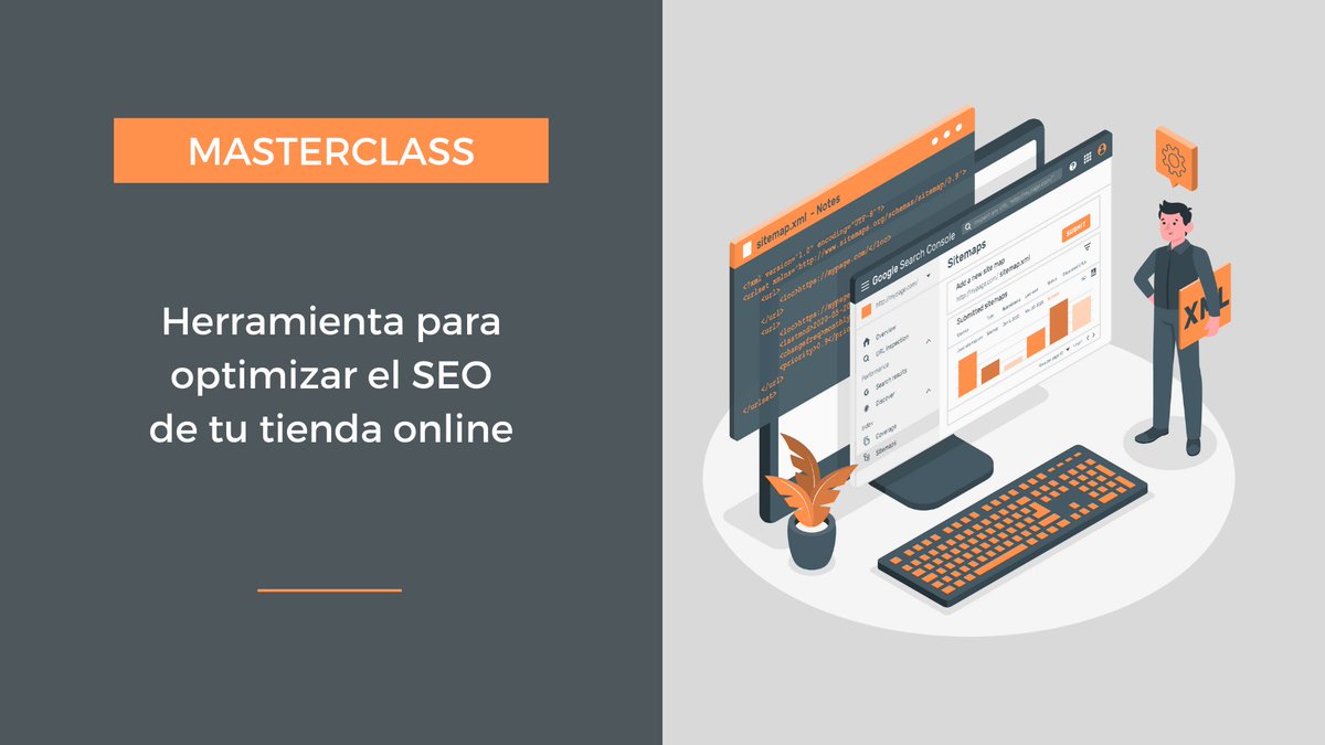 Elev8_EYDS's tweet photo. 🧠Masterclass | @manoletux te muestra paso a paso cómo mejorar el #SEO 🔍 técnico en #ecommerce 🛒, utilizando una herramienta muy potente para optimizar el posicionamiento de tu tienda online.
Inscríbete al #CampusEcommerce 🚀
https://t.co/cvluQhOtBU https://t.co/F1tr2BRAQj