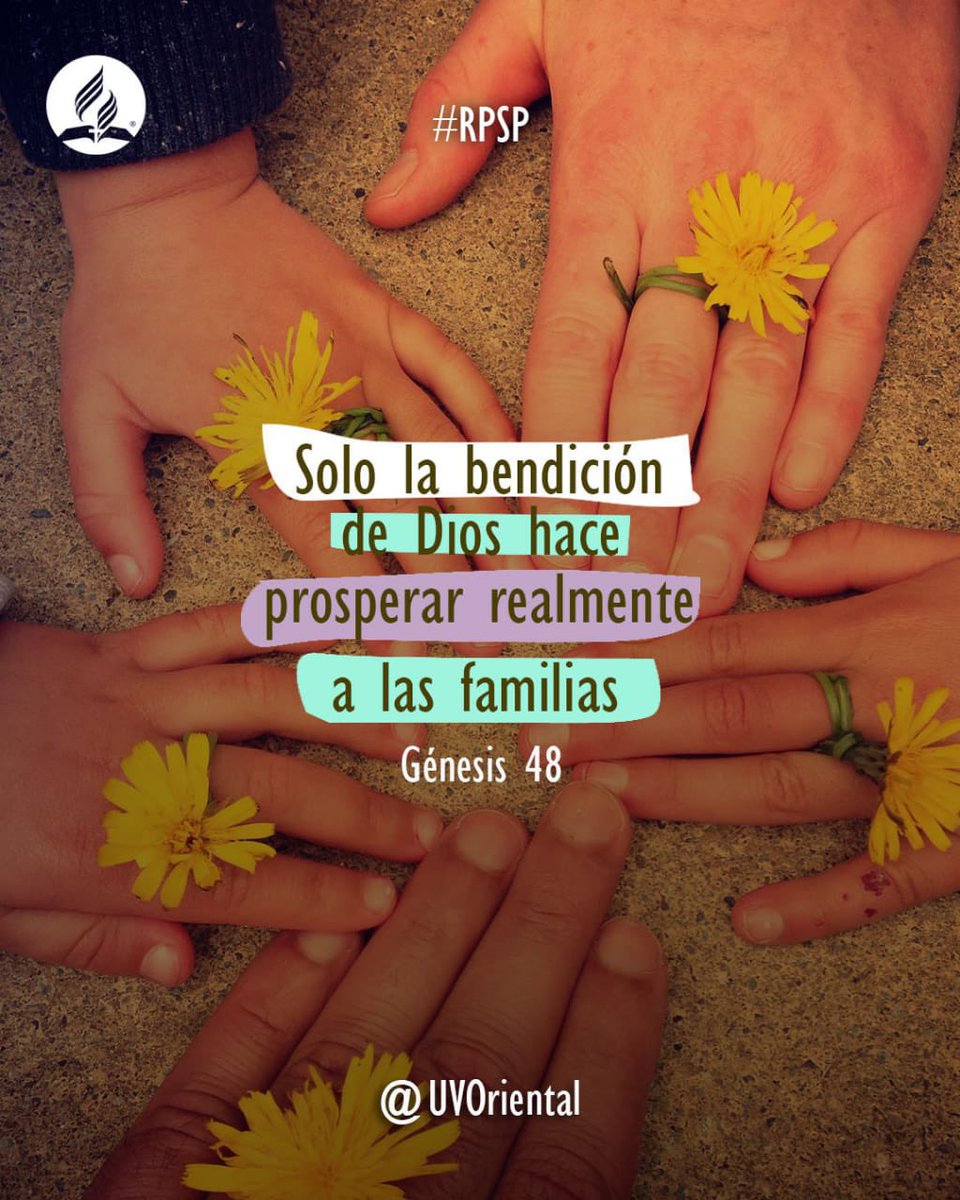 La costumbre de la época de Jacob era enseñar el camino de Dios, bendecir a los hijos y ponerlos en las manos divinas para que el Señor los prosperara personal y materialmente 🧒🏻👦🏾

¡Así deberíamos hacer hoy en cada fam

 #iasd #rpsp #UVOriental #MiBibliaDice #AdventistasDIA