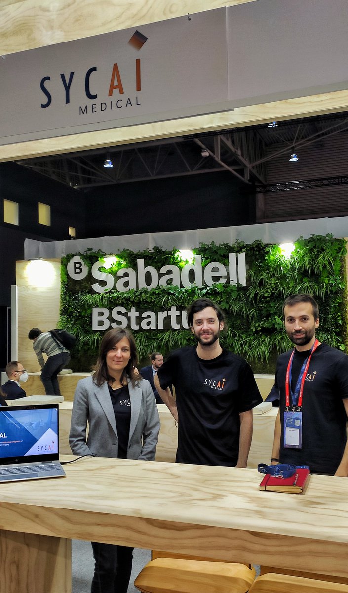 JúliaRC (@julia_rocomas) on Twitter photo Avui estem a l'stand de #BStartup de <a href="/BancoSabadell/">Banco Sabadell</a> 🚀
Vine a conèixer l'equip de @SycaiT i com funciona la nostra solució de detecció precoç del càncer de pàncrees. Avui estem a l'stand de #BStartup de <a href="/BancoSabadell/">Banco Sabadell</a> 🚀
Vine a conèixer l'equip de @SycaiT i com funciona la nostra solució de detecció precoç del càncer de pàncrees.