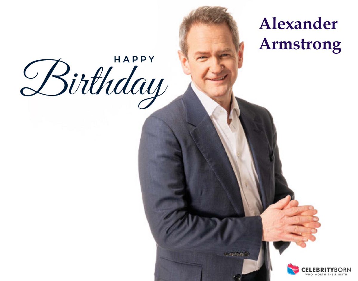 Happy Birthday to Alexander Armstrong (English Comedian, Actor, Television Presenter, Singer & Voice Artist)
 - Other Name : Alexander Henry Fenwick Armstrong
#AlexanderArmstrong #Comedian #Actor #Singer #VoiceArtist #AlexanderArmstrongBirthday 
About : bit.ly/3ptY852