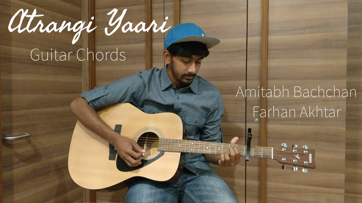 kushi51a's tweet photo. Check out my new video on YouTube!

Guitar Cover and Lesson

Song: Atrangi Yaari
Movie: Wazir
Singer: Amitabh Bachchan, Farhan Akhtar

https://t.co/QcrDbxZvtQ https://t.co/90tVzAEl7A