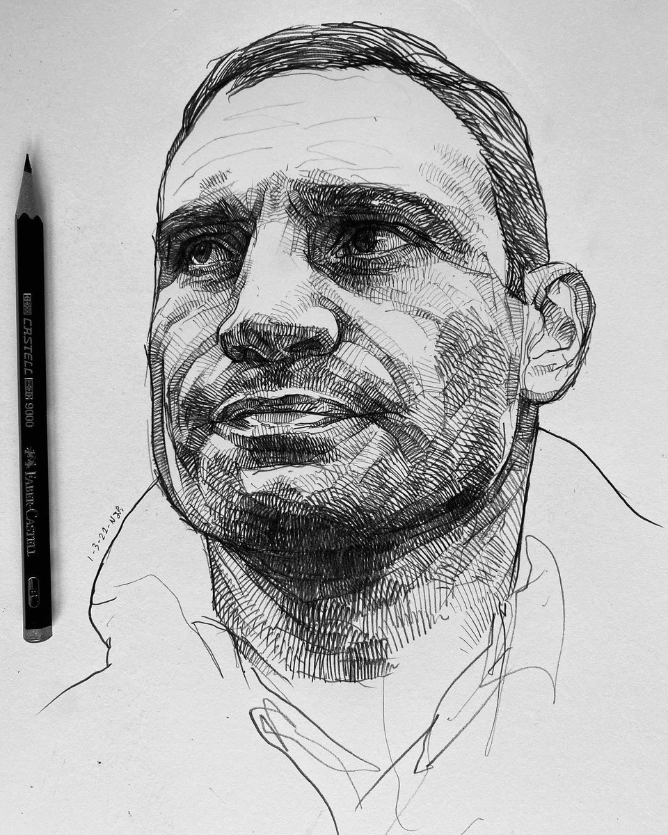 NickBondJr's tweet image. A #sketch of @Vitaliy_Klychko in the #sketchbook #Klitschko #VitaliKlitschko