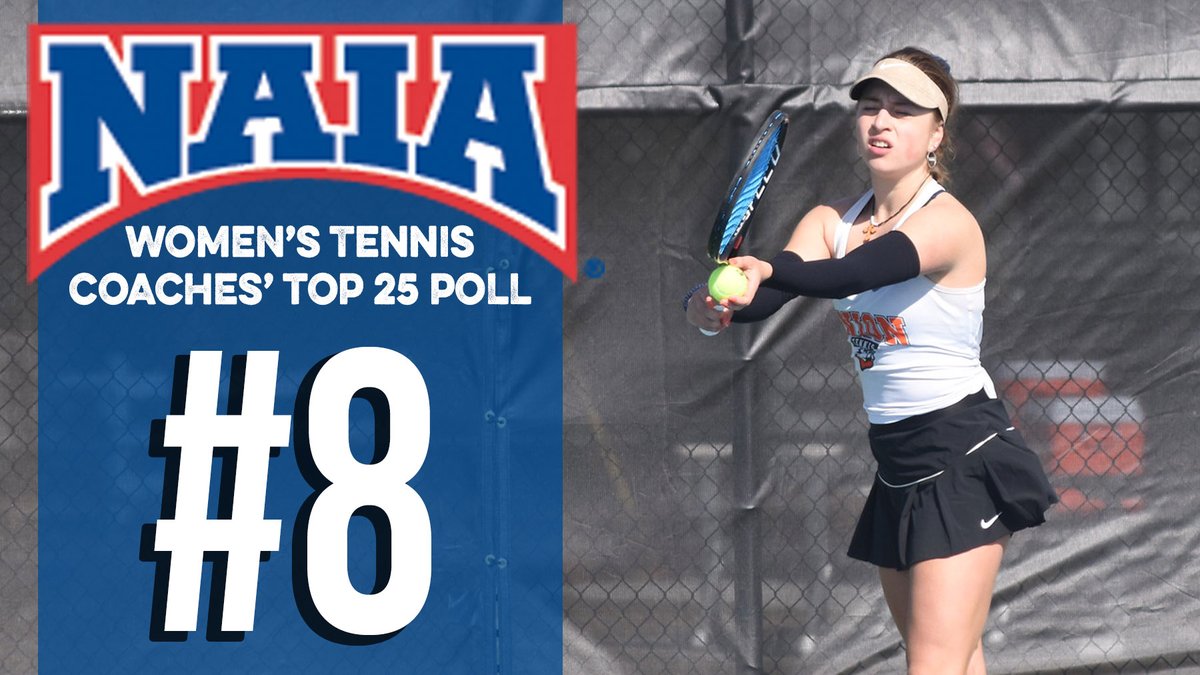 UnionBulldogs's tweet photo. #UnionWTen continues to hold strong in the Women's #NAIATennis Top 10
#RepTheU
➡️➡️➡️ https://t.co/vuH3nIpqnK https://t.co/9pcvprdfFs