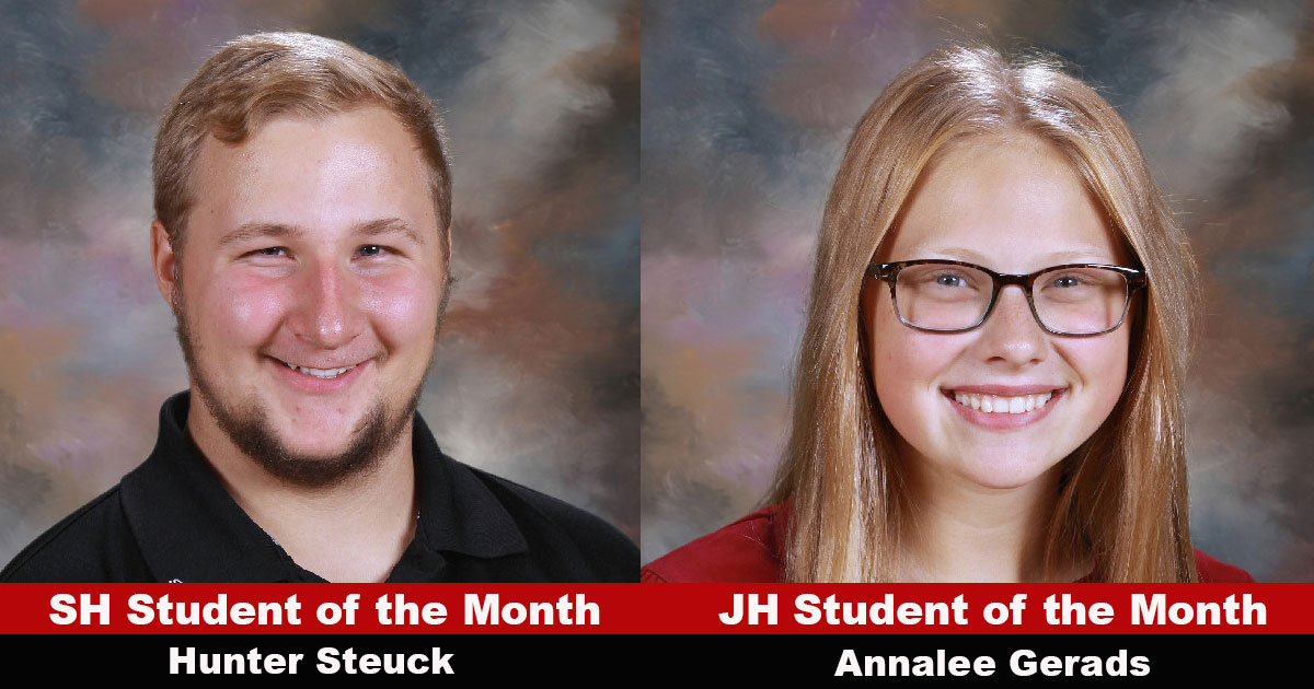 Upsala Area Schools on Twitter "Congratulations to our February