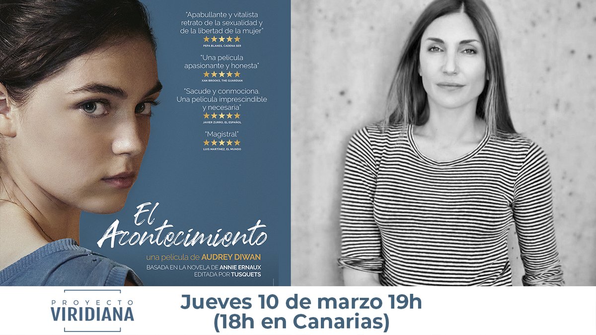 "No me gusta la idea de que el placer de una mujer solo es aceptable cuando entran en juego los sentimientos".- Audrey Diwan, directora de El acontecimiento.

Conoce toda la entrevista en: proyectoviridiana.com/entrevista-aud…