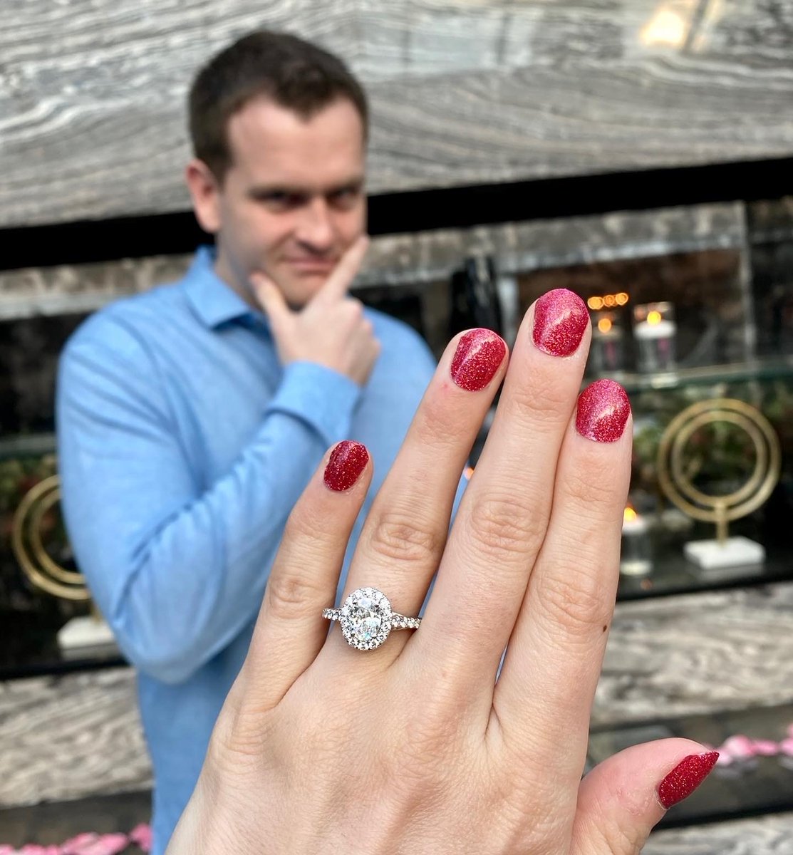 JourneyWJBlog's tweet image. Have I mentioned I&apos;m in engaged?! 💍 Today marks exactly one month since I said yes and I couldn&apos;t be more excited! 😍 #isaidyes #engaged #bridetobe