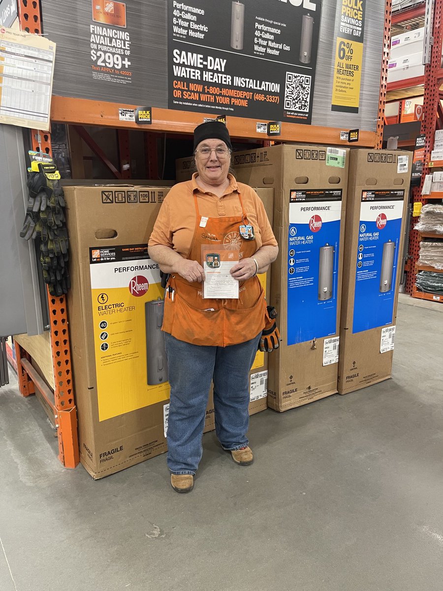 Sandra D-26 Excellent Customer Service and Creating Shareholder Valves. Thank you Ms. Sandra ⁦<a href="/DepotGriffin/">Griffin Home Depot</a>⁩