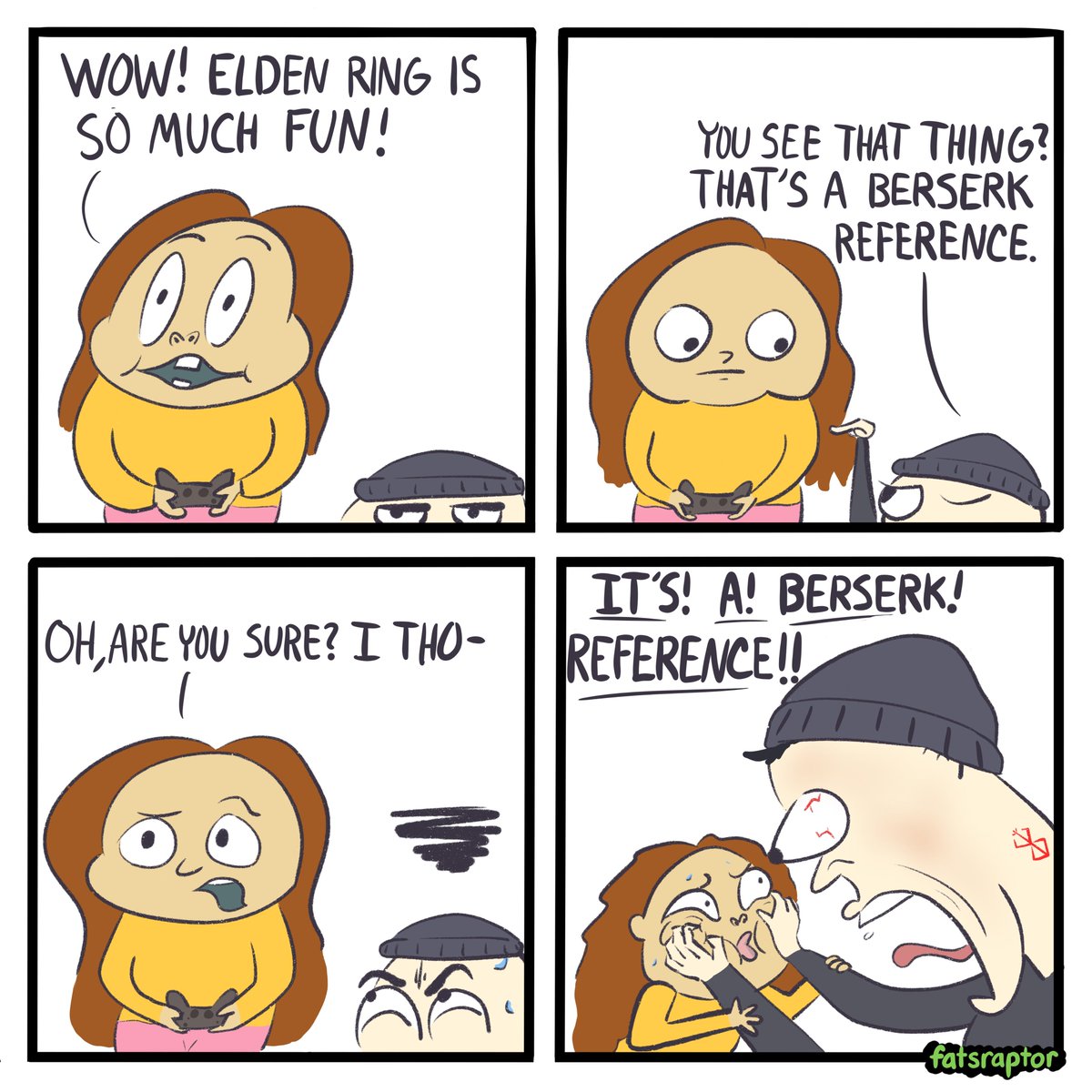 FatsRaptor's tweet photo. Could this be a Reference?
#berserk #ELDENRING https://t.co/5b5zMu7326