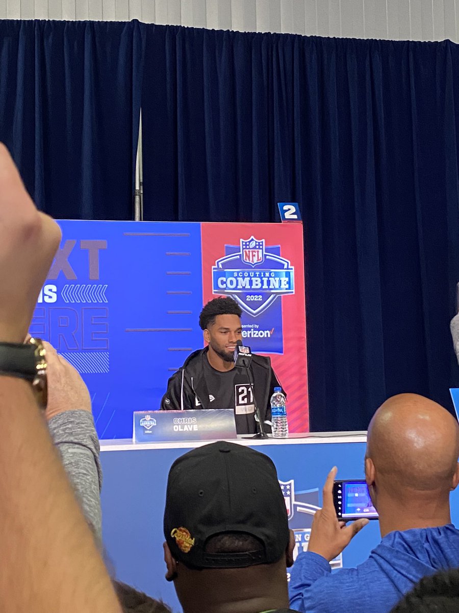 Wrightreportt's tweet photo. “I learned from the best WR coach in the country” ( Brian Hartline) -Chris Olave

“I’d love to play for the Raiders” https://t.co/PPINI9yZVc