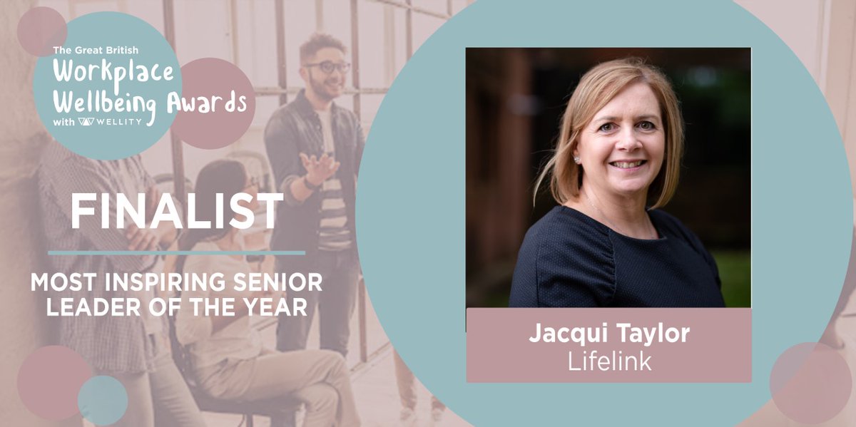 🏆 We're delighted to announce our very own Jacqui Taylor is a nominee in the <a href="/gbwwa/">Great British Workplace Wellbeing Awards</a> for the Most Inspiring Senior Leader of the Year.

Good luck Jacqui!