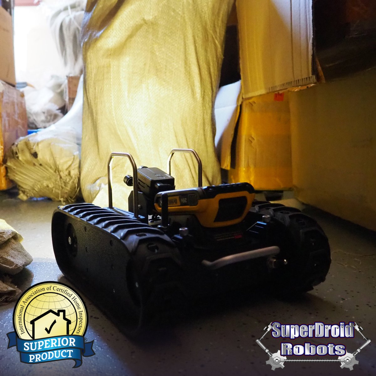 SDRobots's tweet photo. Our #inspectionrobots can go where others can't! Whether it's inside #crawlspaces or under cars, trains, or other #transit vehicles, the GPK-32 can check it out!
https://t.co/hHuRgEL1gd https://t.co/FazfkYLKOP