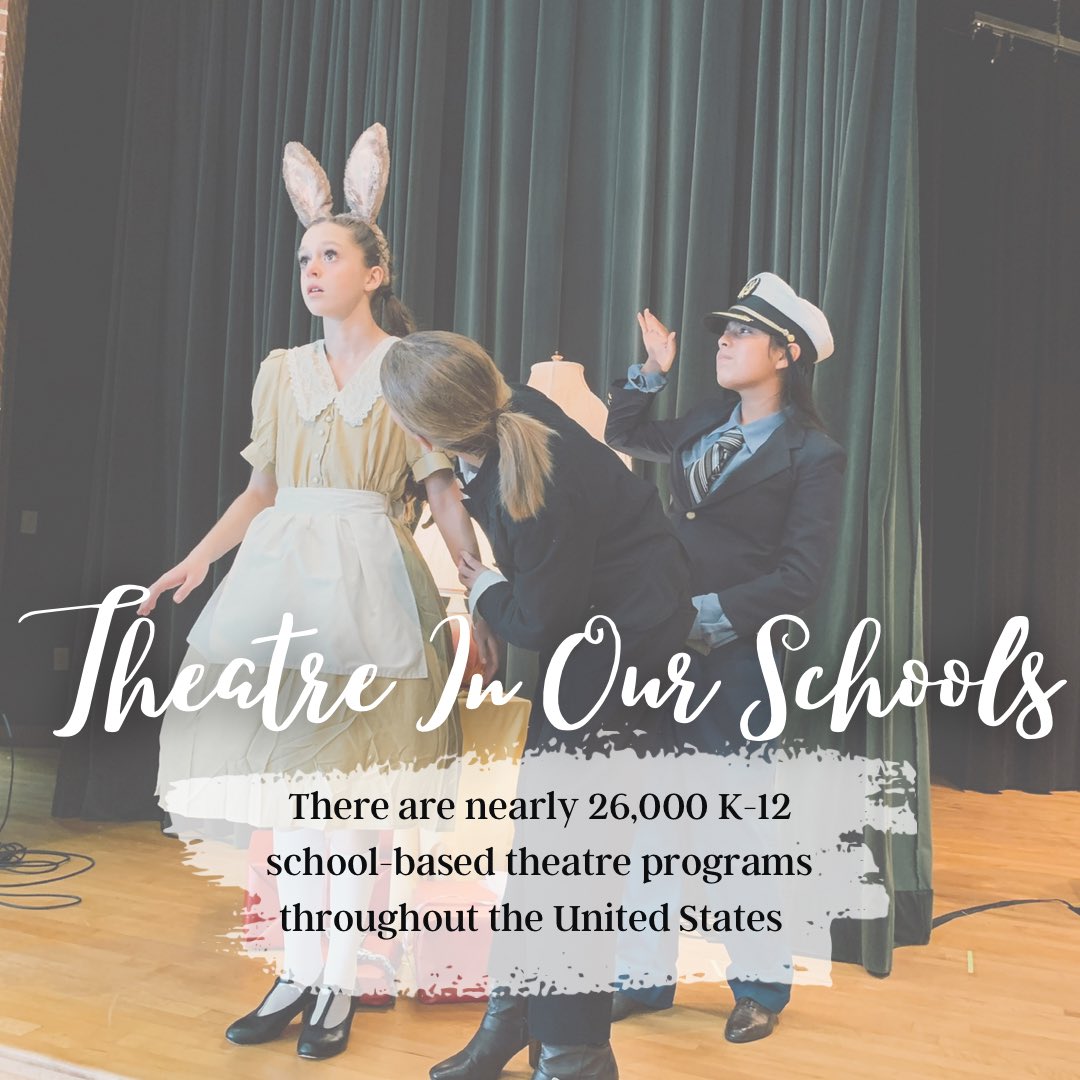 🤍 #theatreinourschools #txTIOS #utleytheatre
