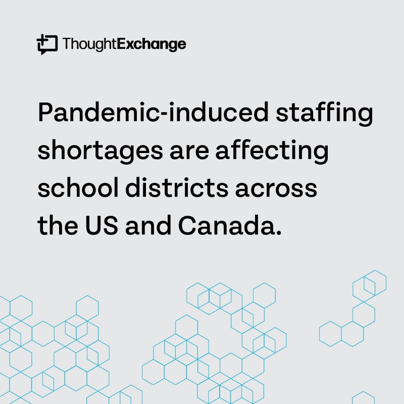 thoughtxchng's tweet photo. While burnout has created a #StaffingCrisis in #education, there are solutions.
Join us on March 23rd, where our GM of Education @EquitySupt1 will host a panel of leaders to discuss the strategies they’ve used to keep their best talent: https://t.co/rue2n90Csf
#EdLeadership