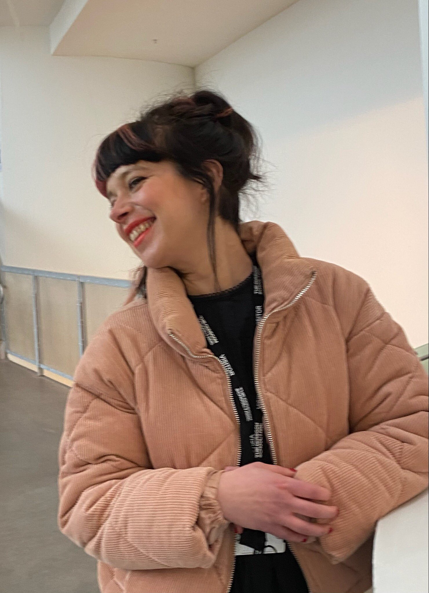 Depop girl cheap bershka puffer jacket