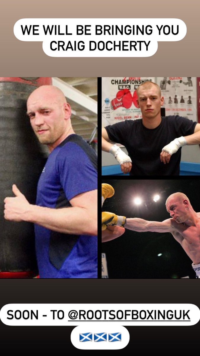 RootsofBoxingUK's tweet photo. CRAIG ‘THE DOC’ DOCHERTY IS NEXT 🏴󠁧󠁢󠁳󠁣󠁴󠁿. #boxing #RootsOfBoxing https://t.co/MZVsiiAOgH