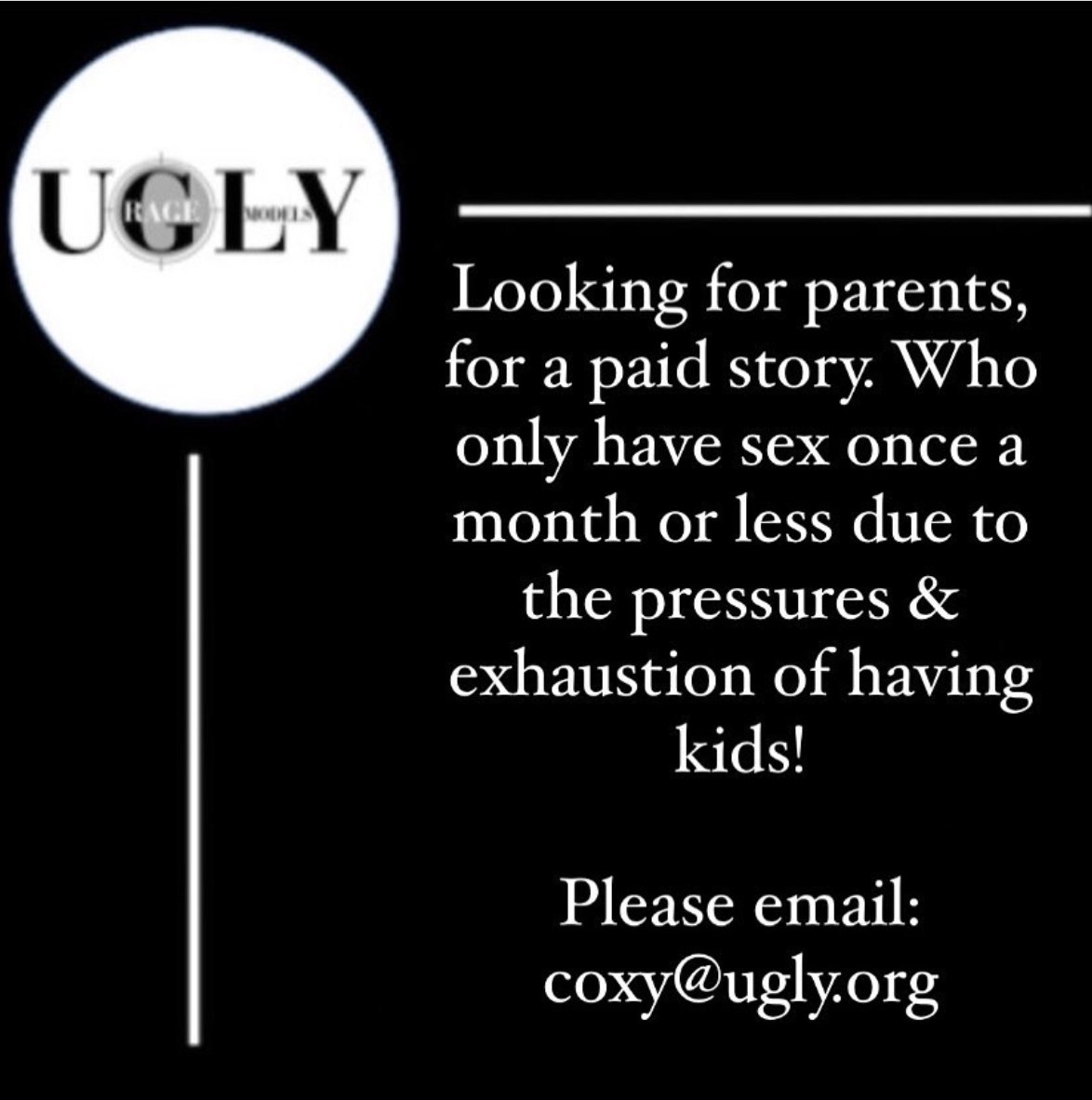 Please email: coxy@ugly.org