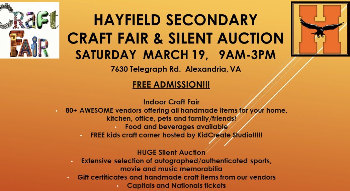 Hayfield SS ANGP on Twitter "Just Around the Corner…Mark Your