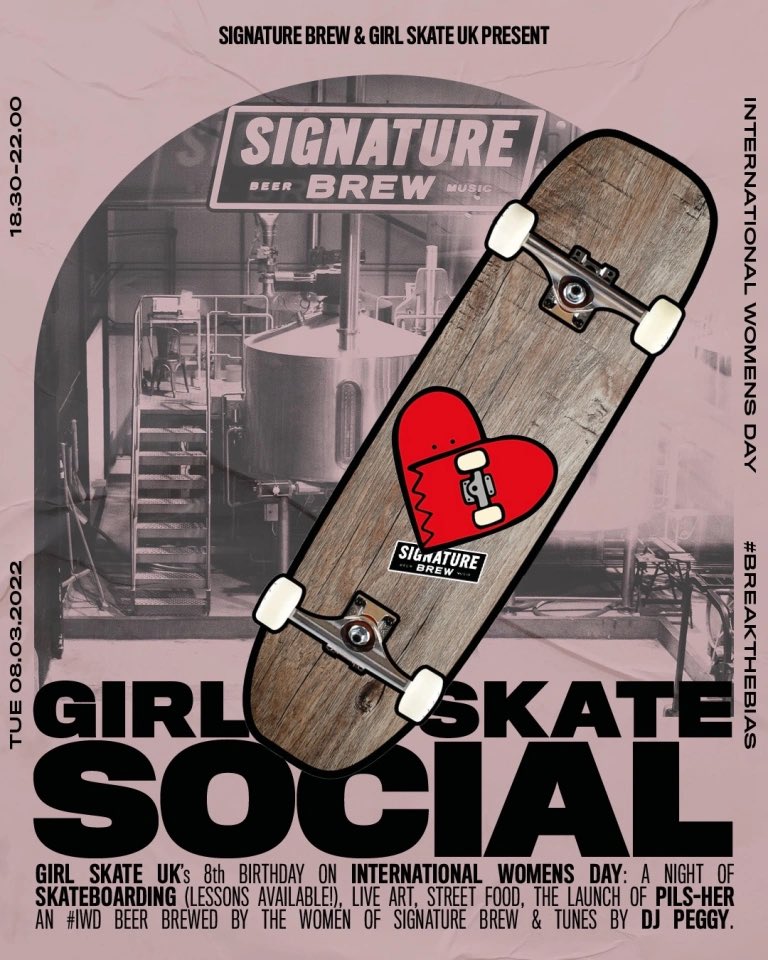 Join us for our #InternationalWomensDay event with <a href="/SignatureBrew/">Signature Brew</a> 

Register here: dice.fm/partner/girlsk…