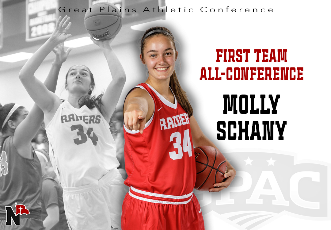 nwcwbasketball's tweet photo. 𝙁𝙞𝙧𝙨𝙩 𝙏𝙚𝙖𝙢 𝘼𝙡𝙡-𝘾𝙤𝙣𝙛𝙚𝙧𝙚𝙣𝙘𝙚

@molly_schany20 picks up her second First Team award of her career! https://t.co/OWcbOnmJkc
