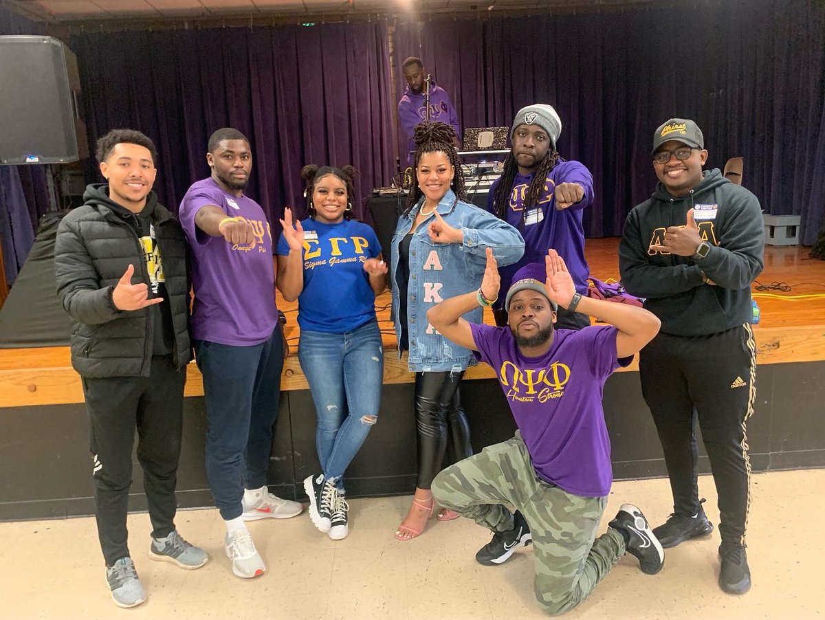 This past week, NPHC spoke to the students at Kipp Generations Collegiate HS  and Marshall Fine Arts Academy MS to promote Black History Month as well as to give our insight to the college experience. We had a really great time make sure y’all stay tuned for more! <a href="/UH_CFSL/">UH Greeks</a>