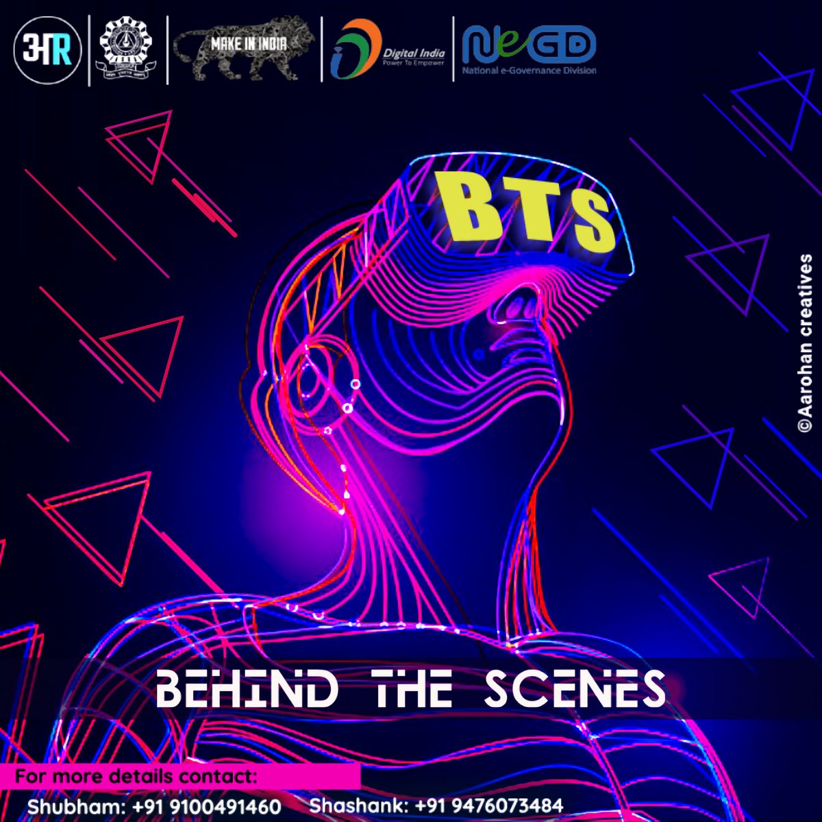 aarohan_nitdgp's tweet photo. This Aarohan, Team Aavishkar presents "Behind The Scenes" which will drive you head first into a world of encryptions and secret messages to gain back your conscience? 
Prelims: 3rd March,9 PM
#BTS #trapped #escape #cryptic #riddles #AAROHAN2022 #metaverse #DemystifyingFuture https://t.co/Kfeyj44RUS
