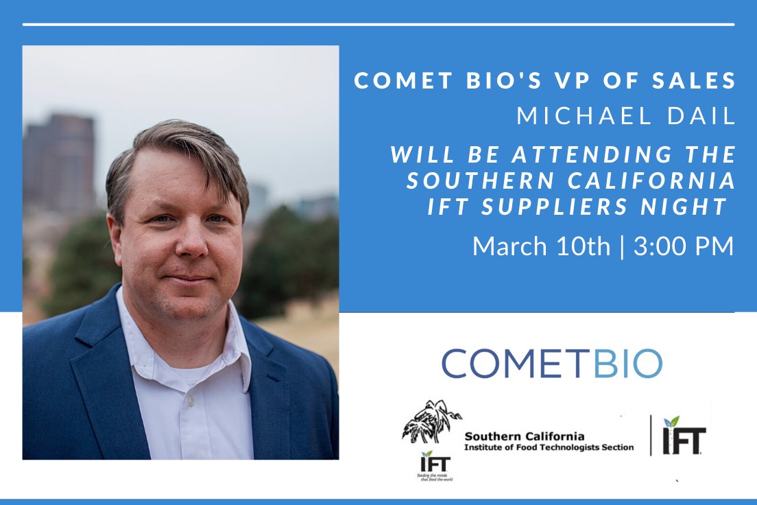 Comet Bio on Twitter Bio's VP of Sales MichaelDail14 is