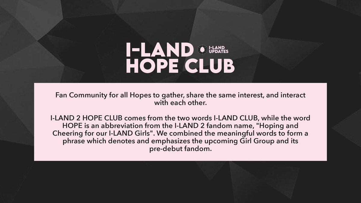 illitupdates's tweet photo. [ADMIN] 220303

Hello! Our team have created a community wherein HOPES can gather, share their interests and interact with each other. Join the community and be part of our club! 🤍

Click the link to join!
🔗 https://t.co/S51QTfqzp7

#ILAND2 #I_LAND2 #아이랜드2 @mnetiland https://t.co/wLnZktn71K