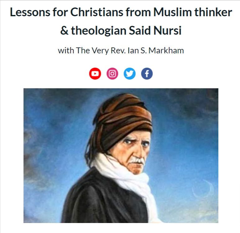 PeaceIslandsNY's tweet image. Join us for "Lessons for #Christians from #Muslim thinker &amp;amp; theologian Said Nursi" with The Very Rev. Ian S. Markham @ianmarkham

Online @ March 9 at 7.00pm (NY time) 

Register here: bit.ly/RSVP_SaidNursi…
#interfaith