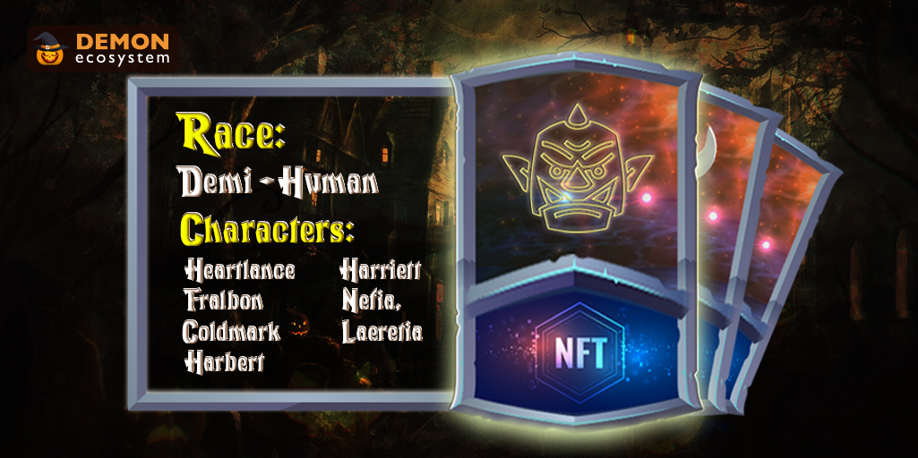 0xWelder's tweet photo. Race: Demi-human
Good at using huge and bulky axes and hammers. Rapid breeding gives them an advantage in numbers, making them the most numerous tribes.🪓 ⚒️
Characters: Heartlance, Fralbon, Coldmark, Harbert, Harriett, Nefia, Laeretia
#gamefi #nftgame #Demon #DemonX https://t.co/RHxj0oEoJS
