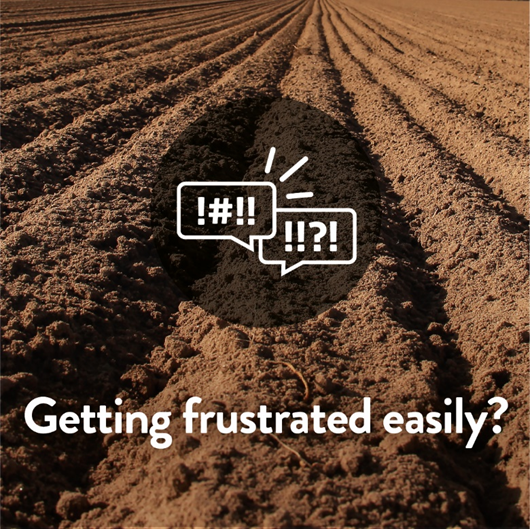 Hsenigov's tweet photo. Do you work in farming and feel yourself getting frustrated easily and more often? You could be suffering from stress. Better understand how you have been feeling recently with the #FarmInMind stress self-assessment tool https://t.co/iitebcJcmF https://t.co/5ya8avfhqT