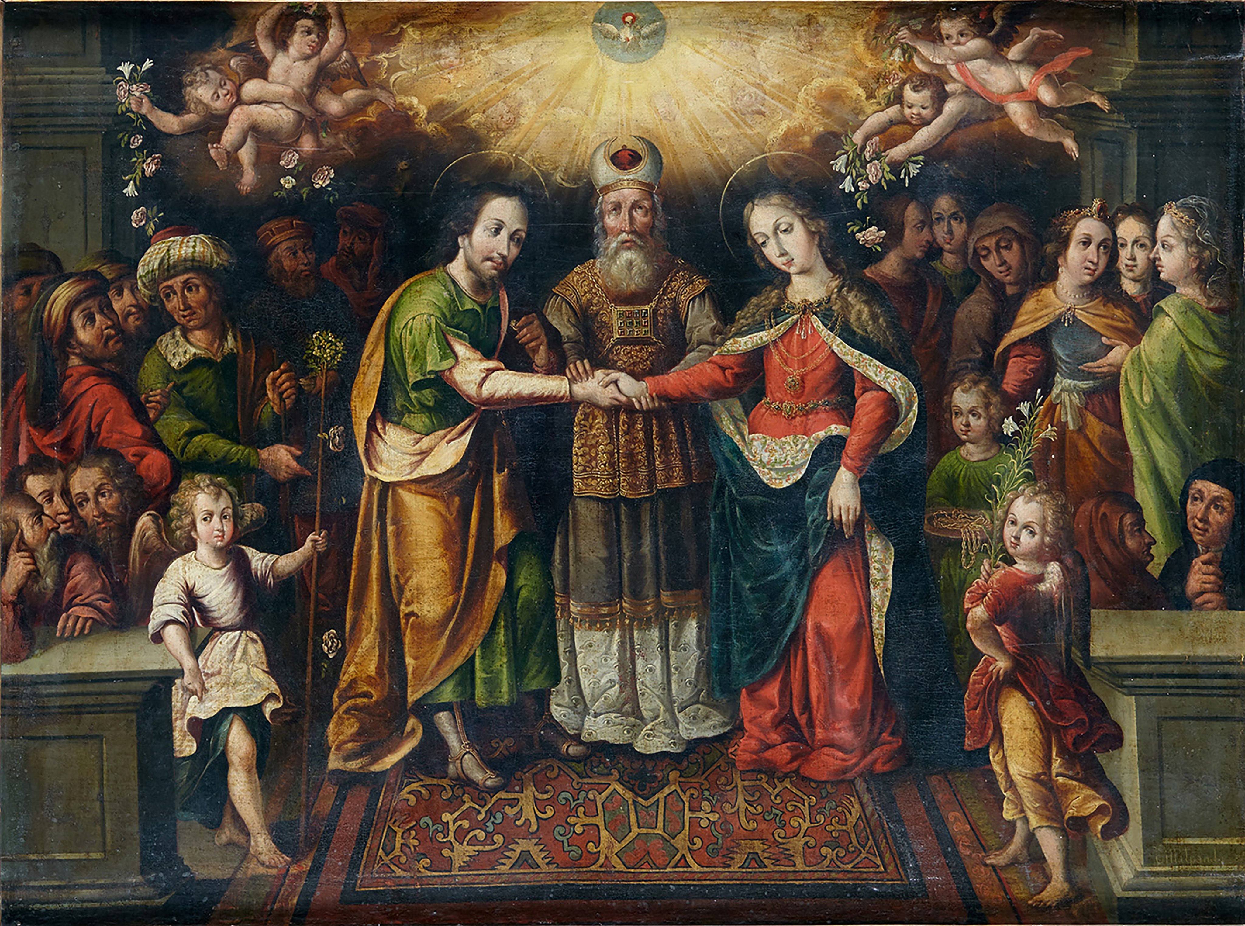 O casamento de São José com a Virgem Maria