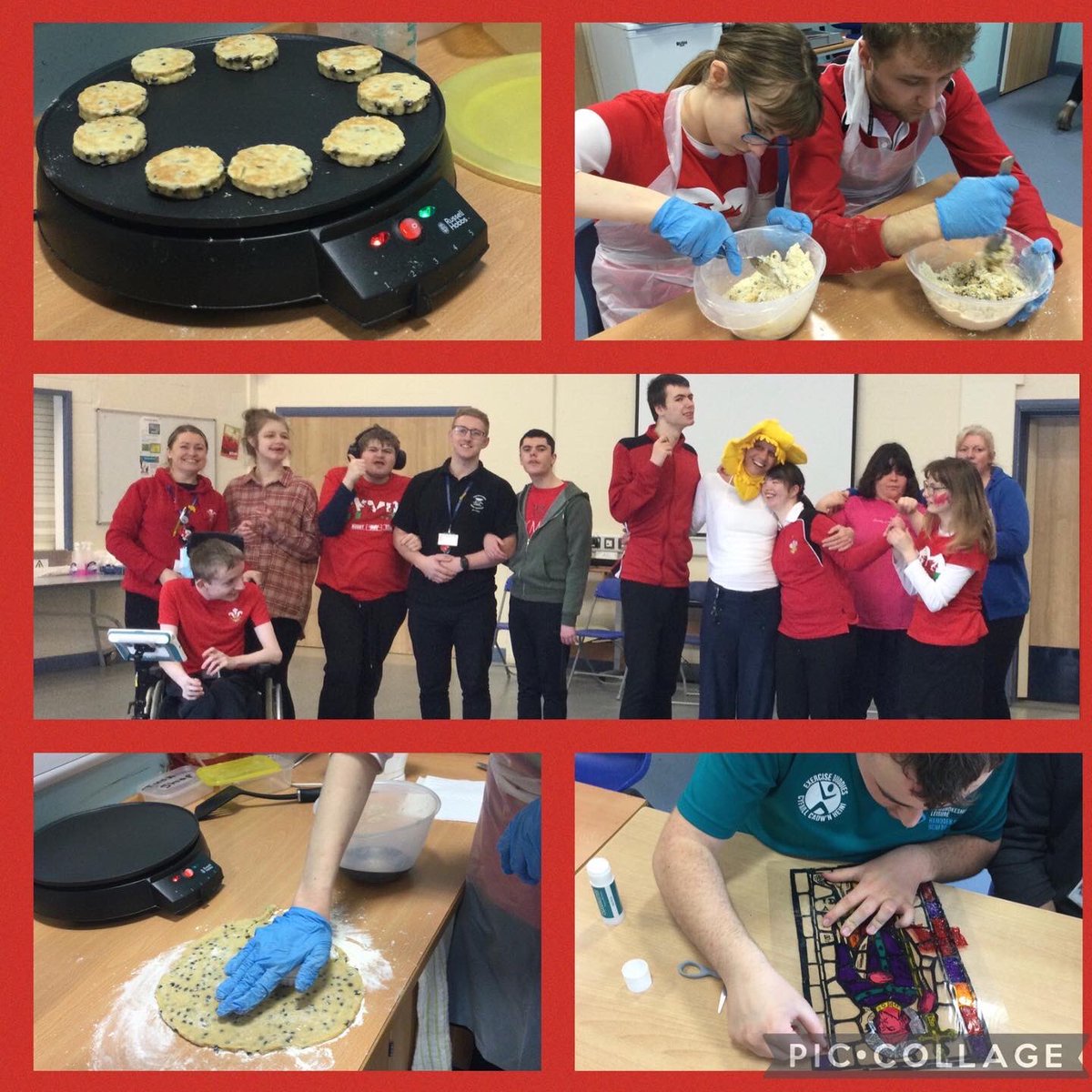 PortfieldSch's tweet photo. St.David’s Day fun at Portfield School 🏴󠁧󠁢󠁷󠁬󠁳󠁿
 #Cymru https://t.co/ZT9KLIdBvp