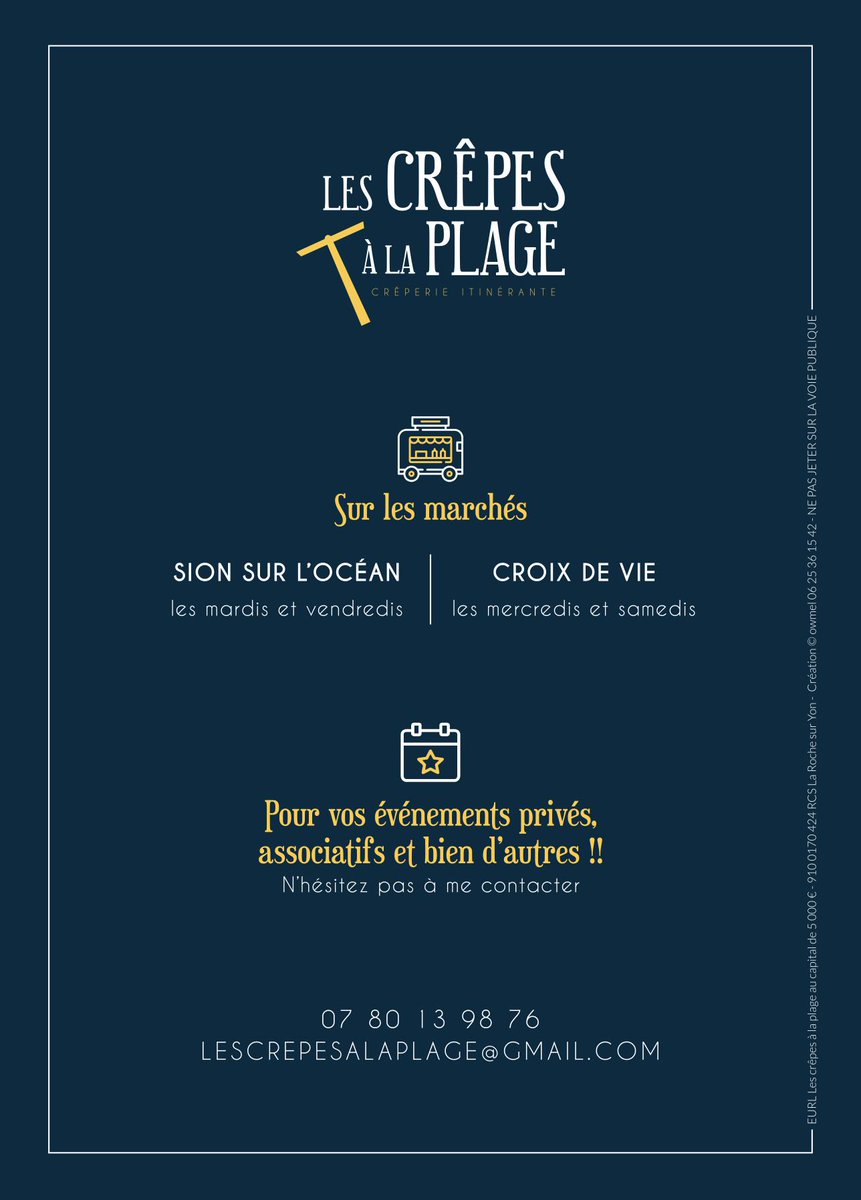 inov85's tweet photo. Hier, 3 entrepreneurs ont validé leur projet auprès de notre comité d'agrément du Pays de Saint Gilles
👏 Bravo à Saint Hilaire Motoculture, Les Crêpes à la plage et Ar Déco Fox
🔥 Merci à nos bénévoles pour leur implication au sein d'Initiative Nord et Ouest Vendée https://t.co/5mzpzUs5cP