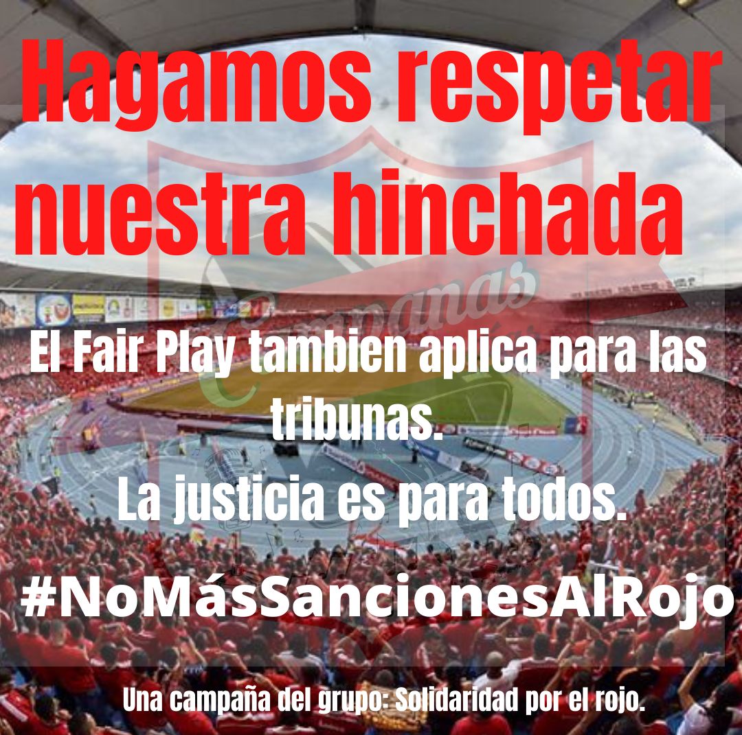 victorhugorest3's tweet photo. @FuriaRojaTV #NoMasSancionesAlRojo https://t.co/LqKNLGMAyH