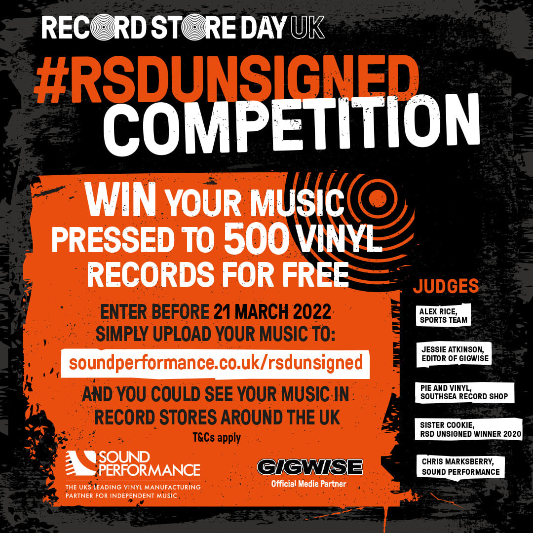 *RSD UNSIGNED COMPETITION!* 

Is there an unsigned band you REALLY love?

Tag a band you think should enter the #RSDUnsigned competition in the comments below!

All they need to do is submit a one minute video before 21st March!
Good luck!

Go Go Go! 👉 soundperformance.co.uk/rsdunsigned
🥁