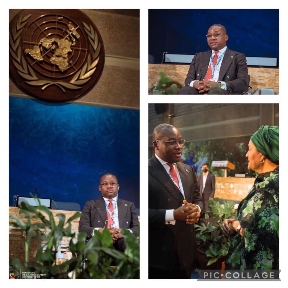 Stanislasbonto3's tweet photo. Le warrior numéro n•1 Ministre d'Etat ⁦@GuyLoando_⁩ , est intervenu ce 02 mars 2022 à la 5ème Session de l’Assemblee générale des Nations Unies sur l'environnement à Nairobi.
Mes félicitations à vous cher excellence car vous êtes toujours là pour servir votre pays. https://t.co/haCmQwttVY