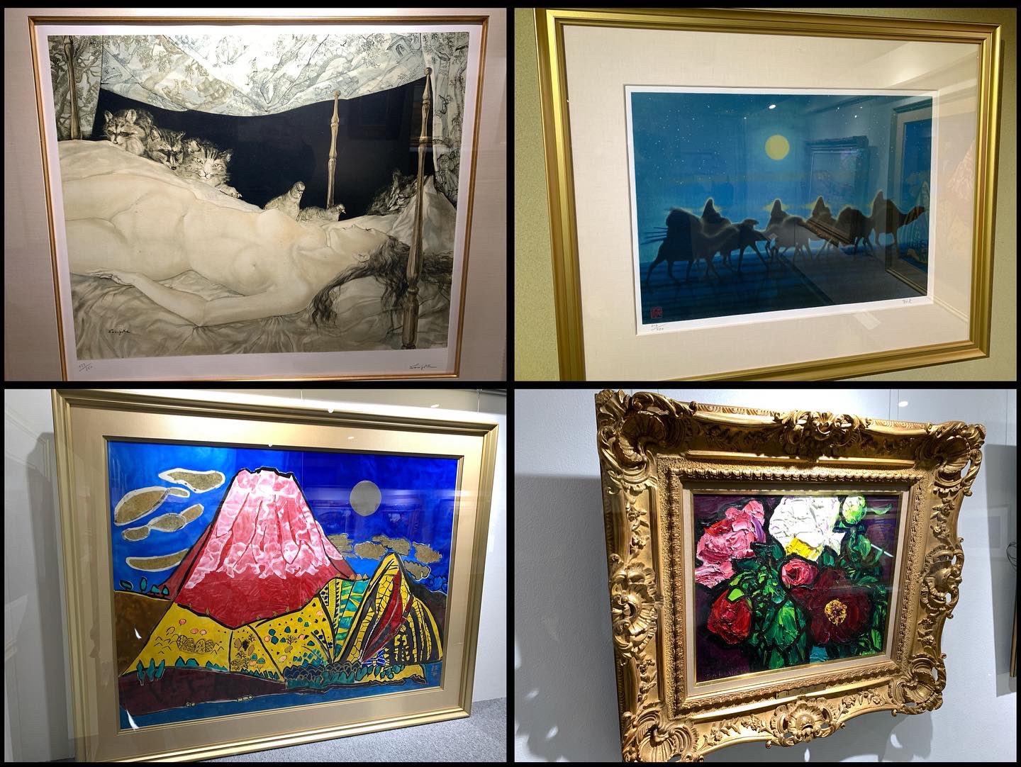 松本爽博【紅浅間】　肉質画　片岡珠子　美品 片岡珠子 - Search / X