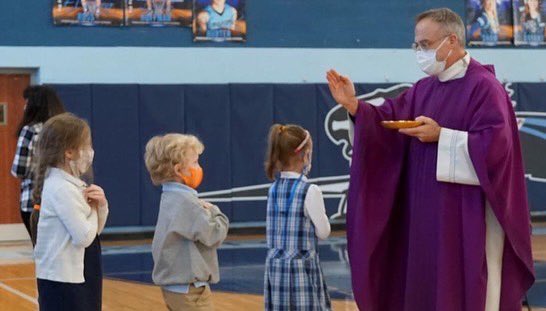 PCScrusaders's tweet image. Our school community celebrated Ash Wednesday Mass this morning at PCHS. Thank you to our celebrants Father Rice and Father Vallelonga.