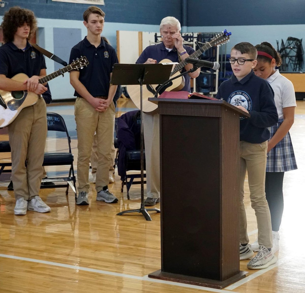 PCScrusaders's tweet image. Our school community celebrated Ash Wednesday Mass this morning at PCHS. Thank you to our celebrants Father Rice and Father Vallelonga.
