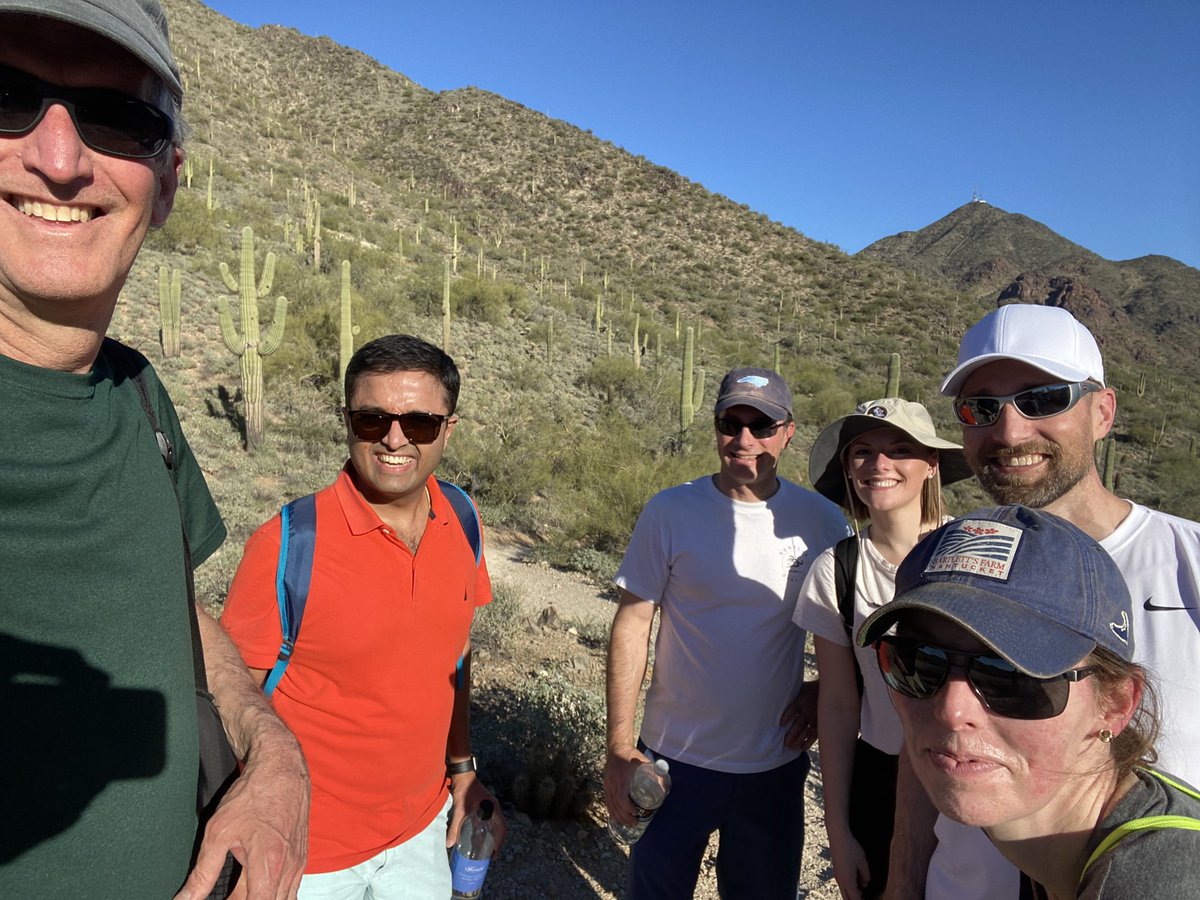 WMayosmith's tweet photo. Happy to join the Early Career Committee’s awesome hike on the gateway loop! ⁦@SocAbdRadiology⁩ #SAR2022 https://t.co/MQPciVvUsg