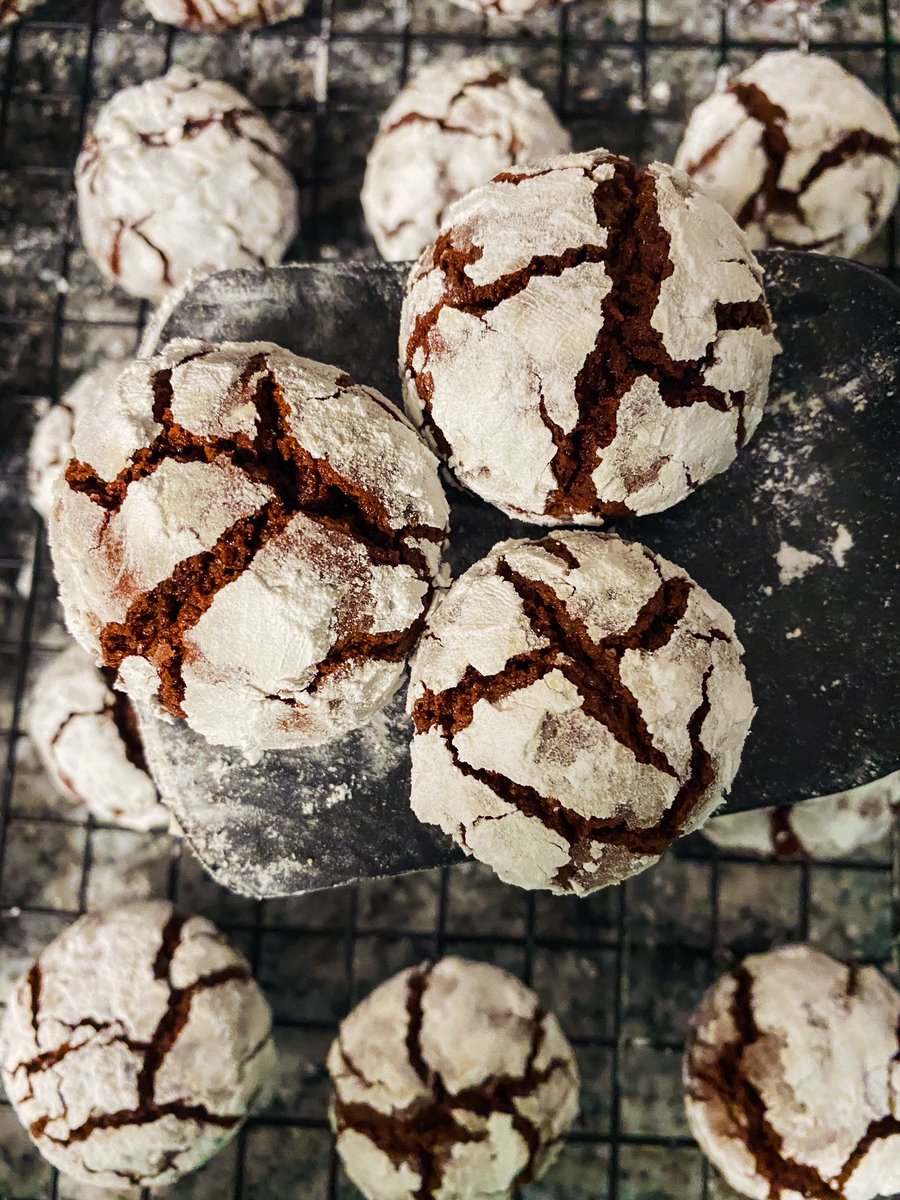 JourneyWJBlog's tweet image. It’s cookie time! These chocolate crinkle cookies are my favorite to make with my fiancé! 😋 ➡️ ON THE BLOG, I’m sharing the recipe! bit.ly/crinklecookier…

#chocolatecrinklecookies #crinklecookies #cookies #baking #cooking #recipe #food #chocolate #cookiemonster #journeywithj