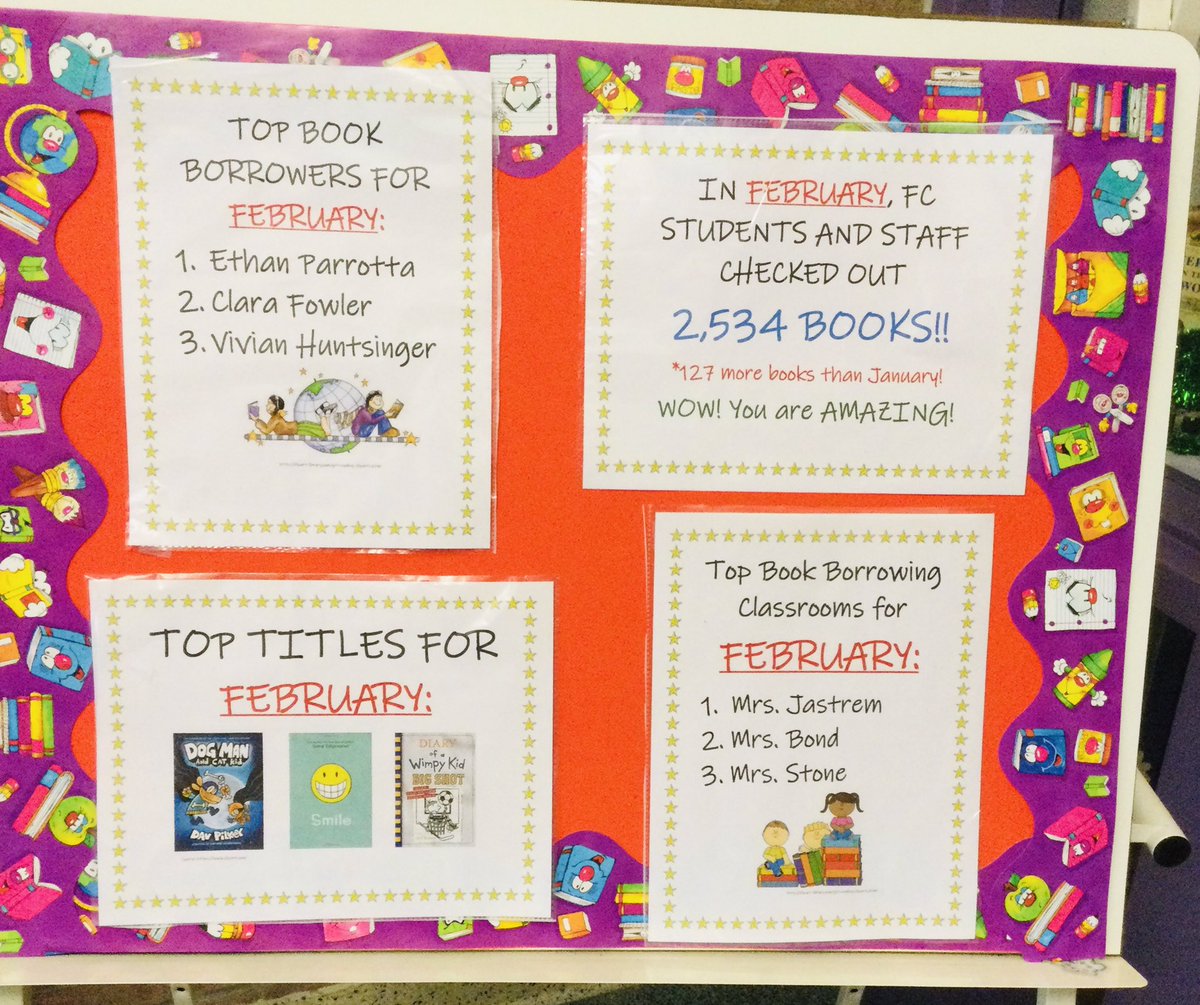 February was a great month for French Creek readers! #Whatmakesfcspecial #OJRSD